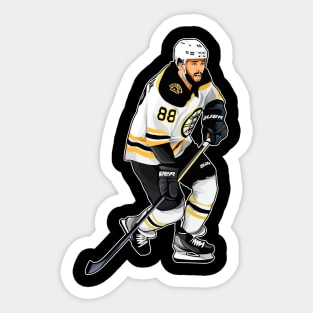 David Partsnak #88 Skates Puck Sticker